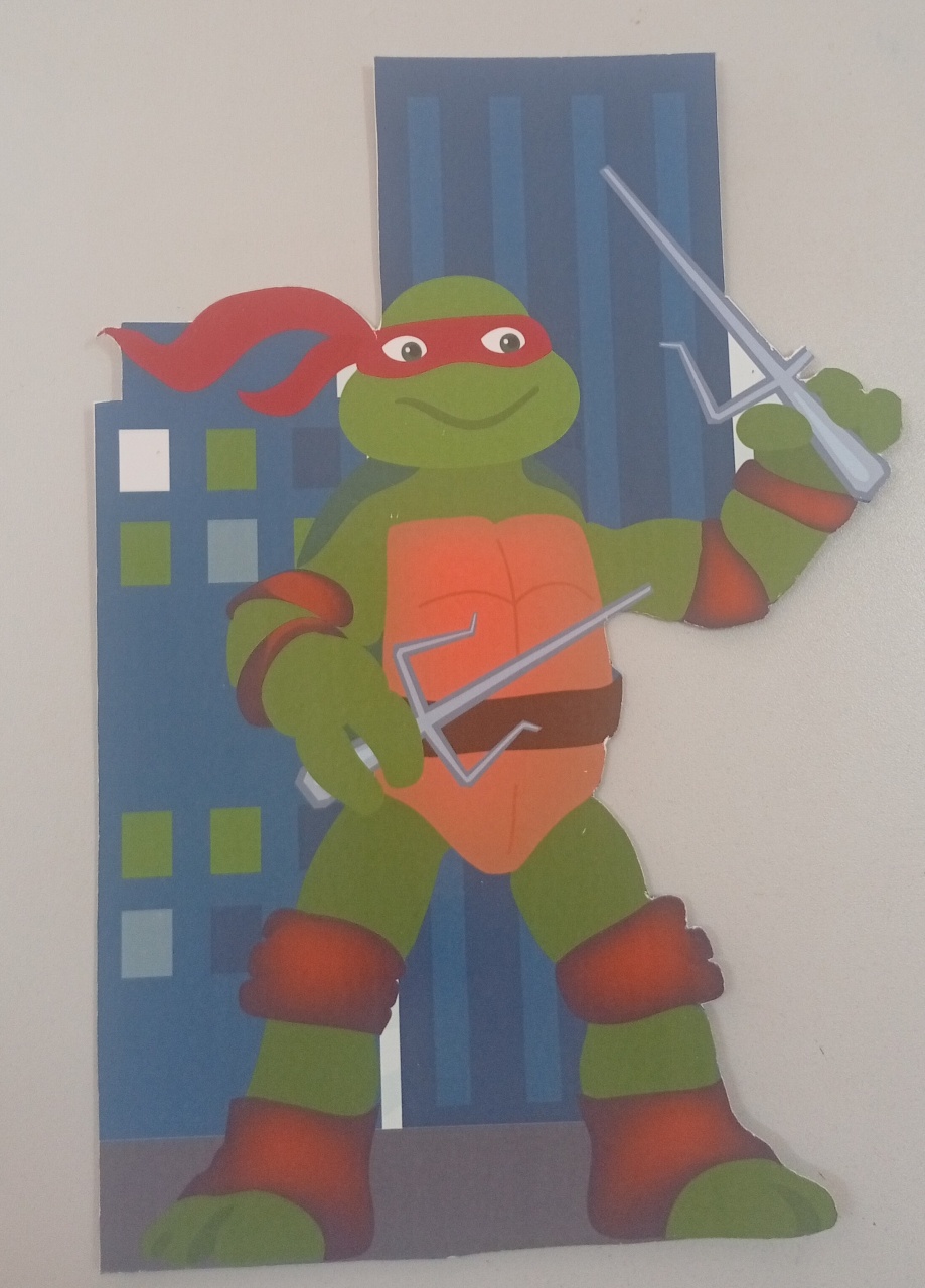 Display Ps - Tartaruga Ninja Mod4 - Três Marias Festas