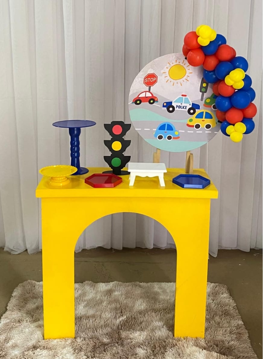 Mini Kit Carrinhos - Três Marias Festas