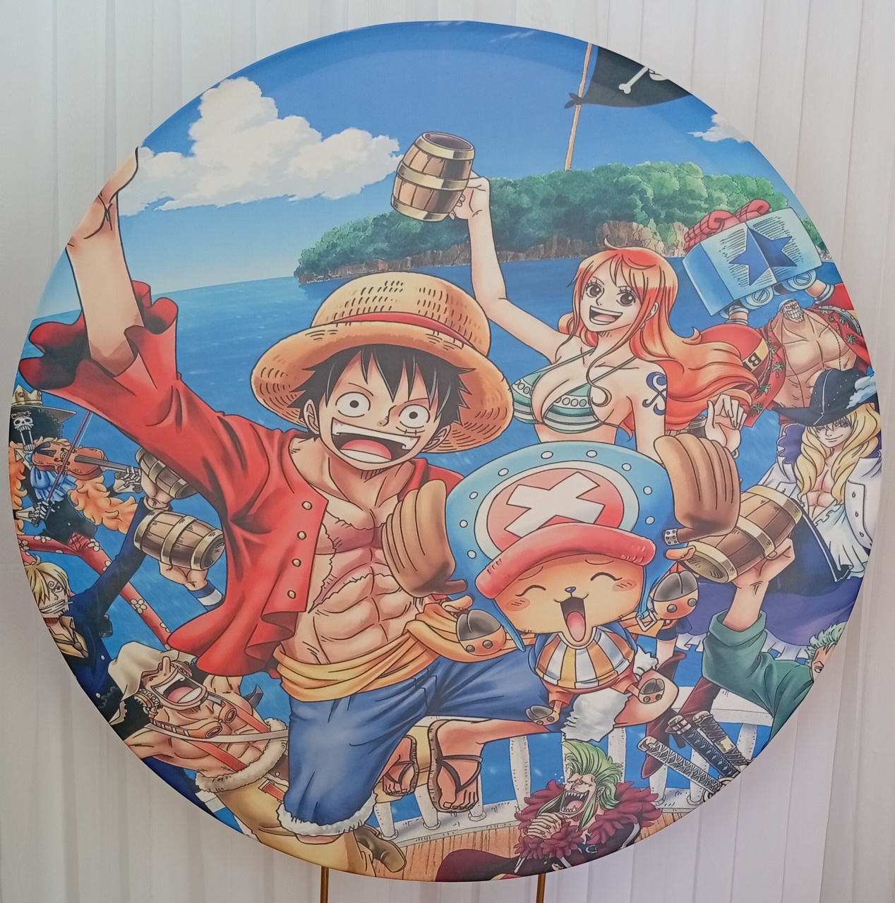 Painel Sublimado One Piece (Mod1) - Três Marias Festas
