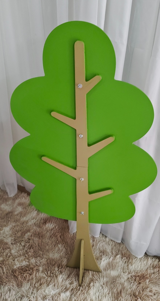 Árvore de Chão Mdf Mod2 - Três Marias Festas
