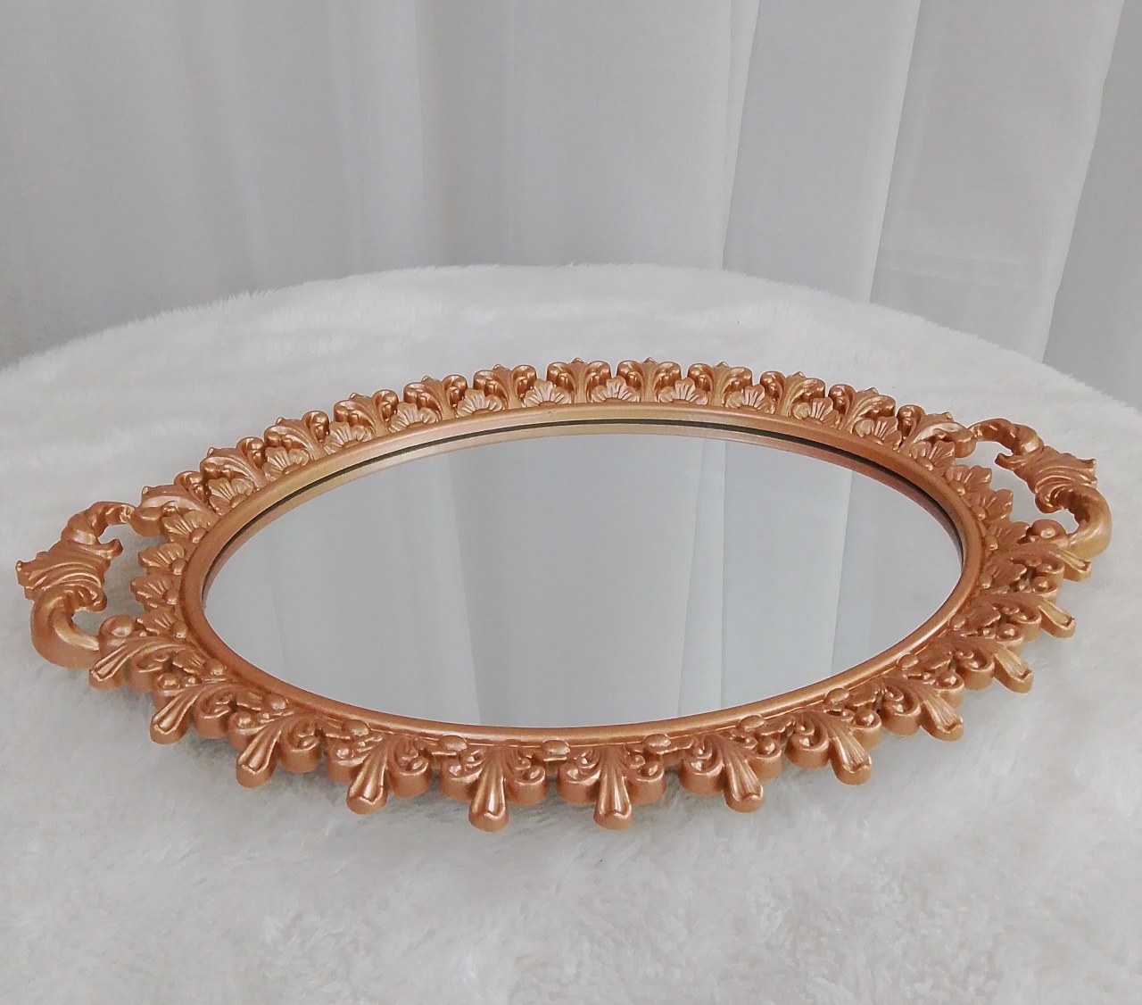 Bandeja / Doceira Rosé Gold Mod2 - Três Marias Festas