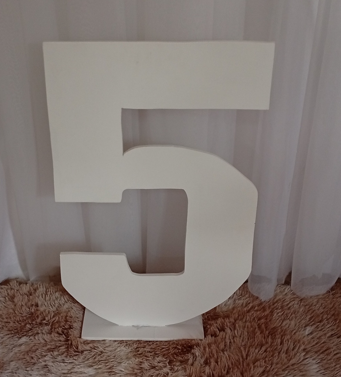 Número 5 Mdf - Três Marias Festas