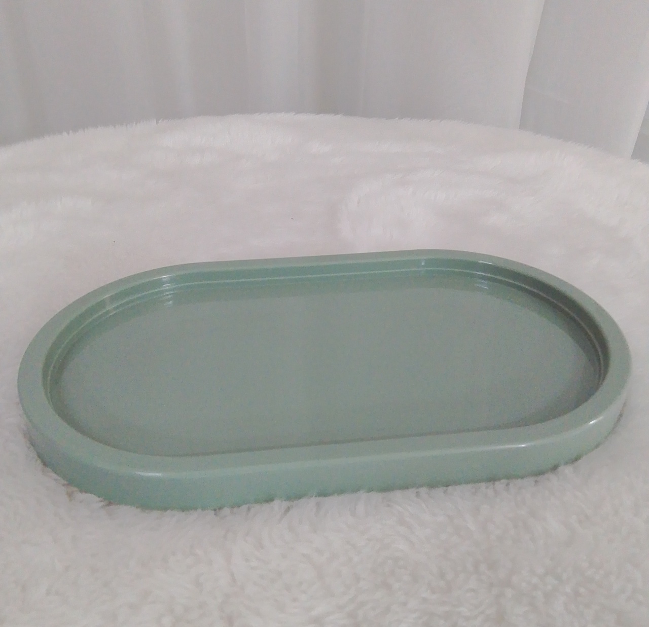 Bandeja / Doceira Verde Eucalipto Mod2 - Três Marias Festas