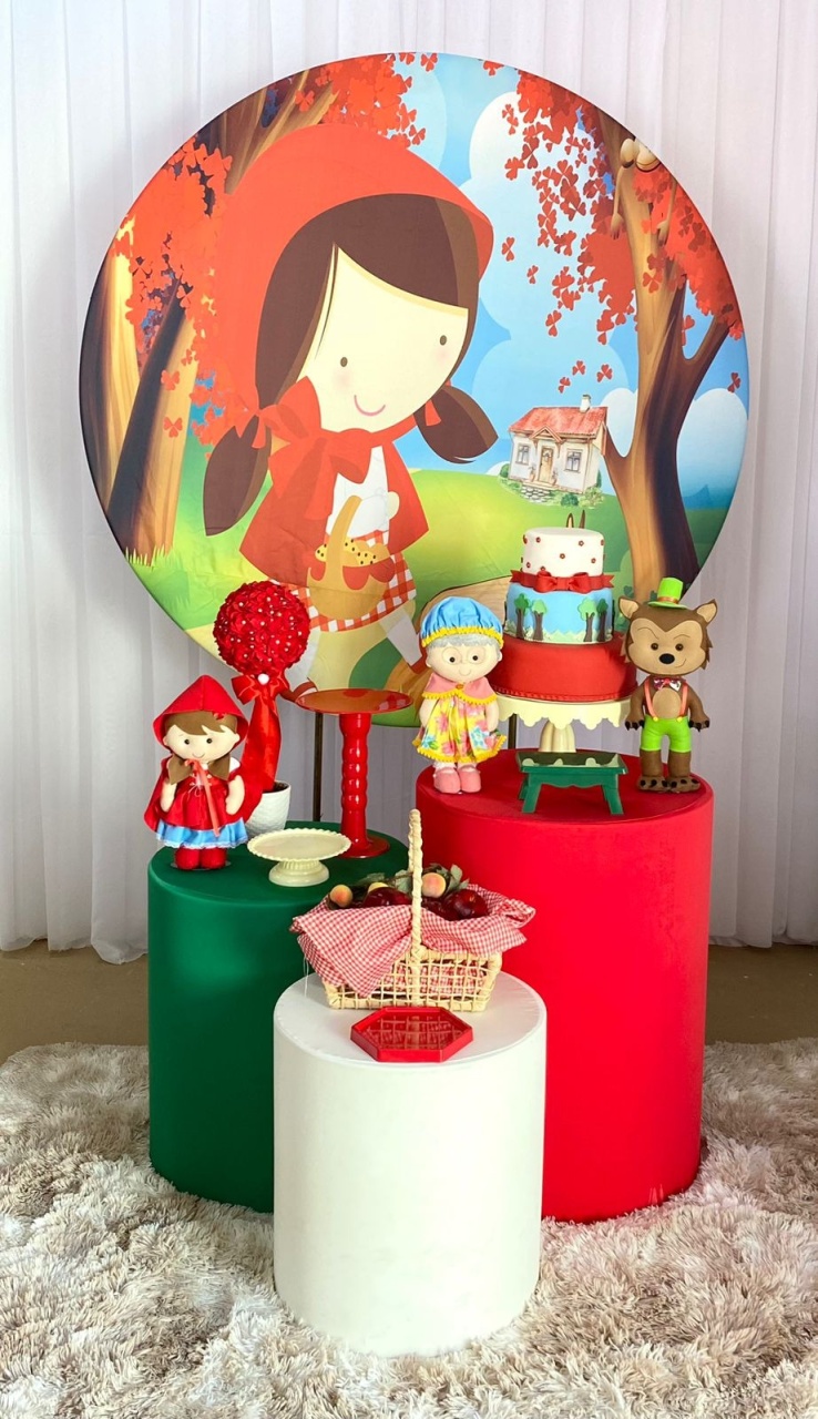 Chapeuzinho Vermelho Cut (Mod 2) - Três Marias Festas