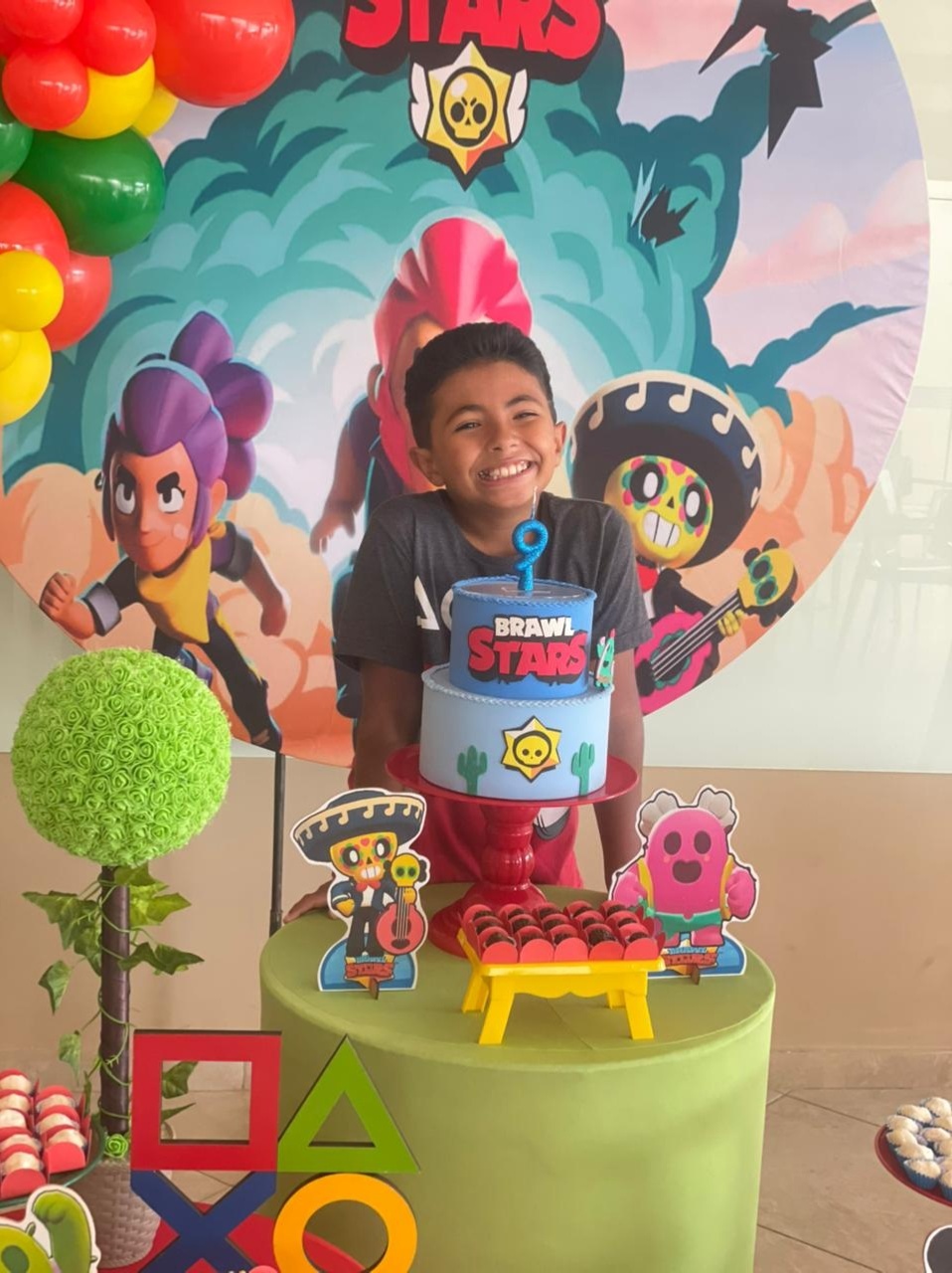 Festas Montadas Por Nossas Clientes - Brawl Stars. - Três Marias Festas