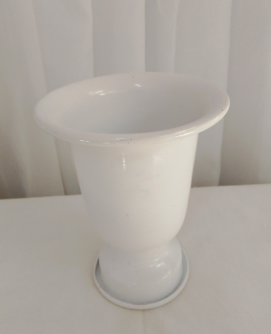 Vaso Aço Branco - Três Marias Festas