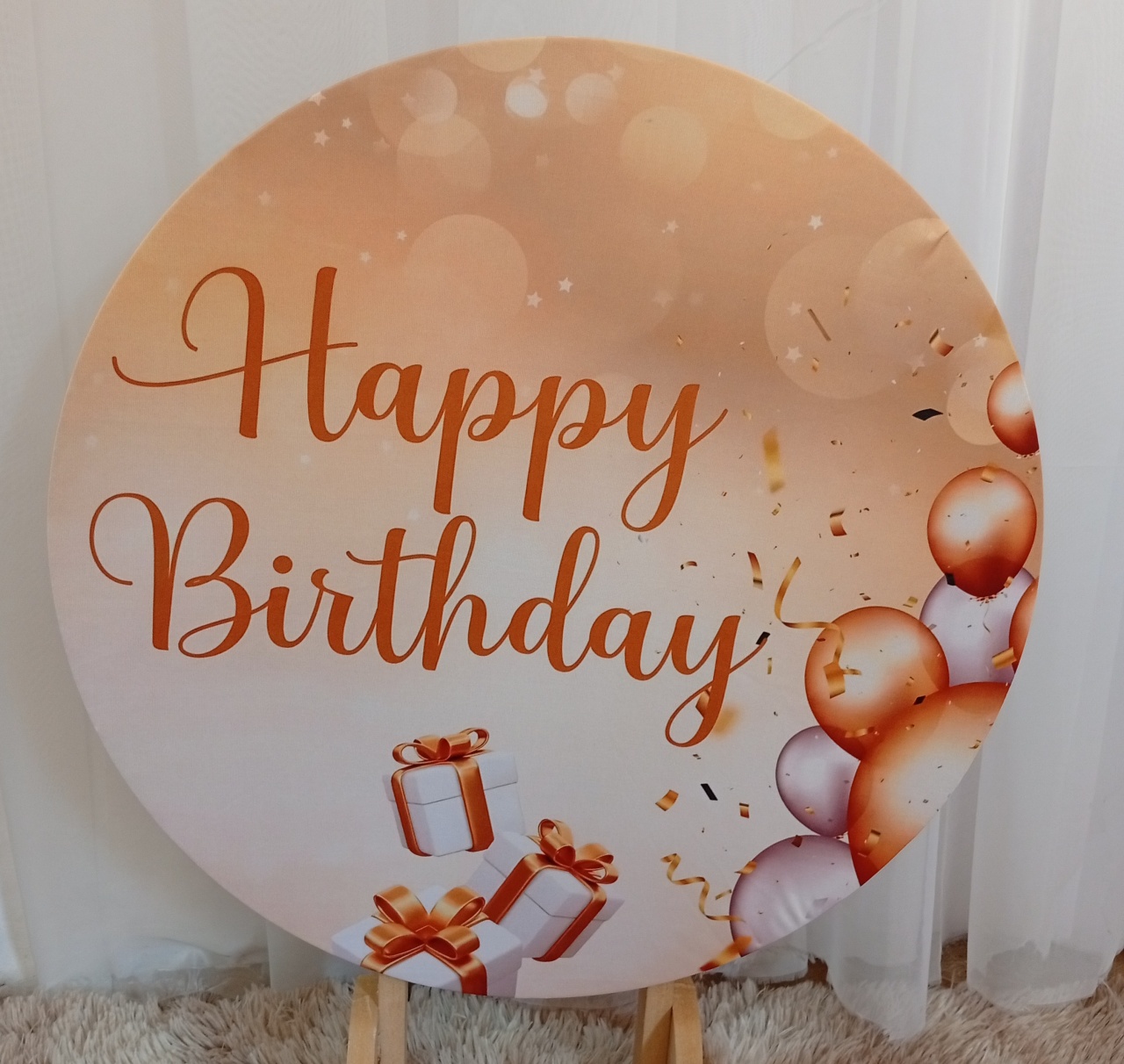 Happy Birthday Dourado - Três Marias Festas