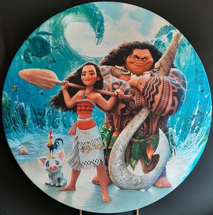 Painel Sublimado Moana - Três Marias Festas