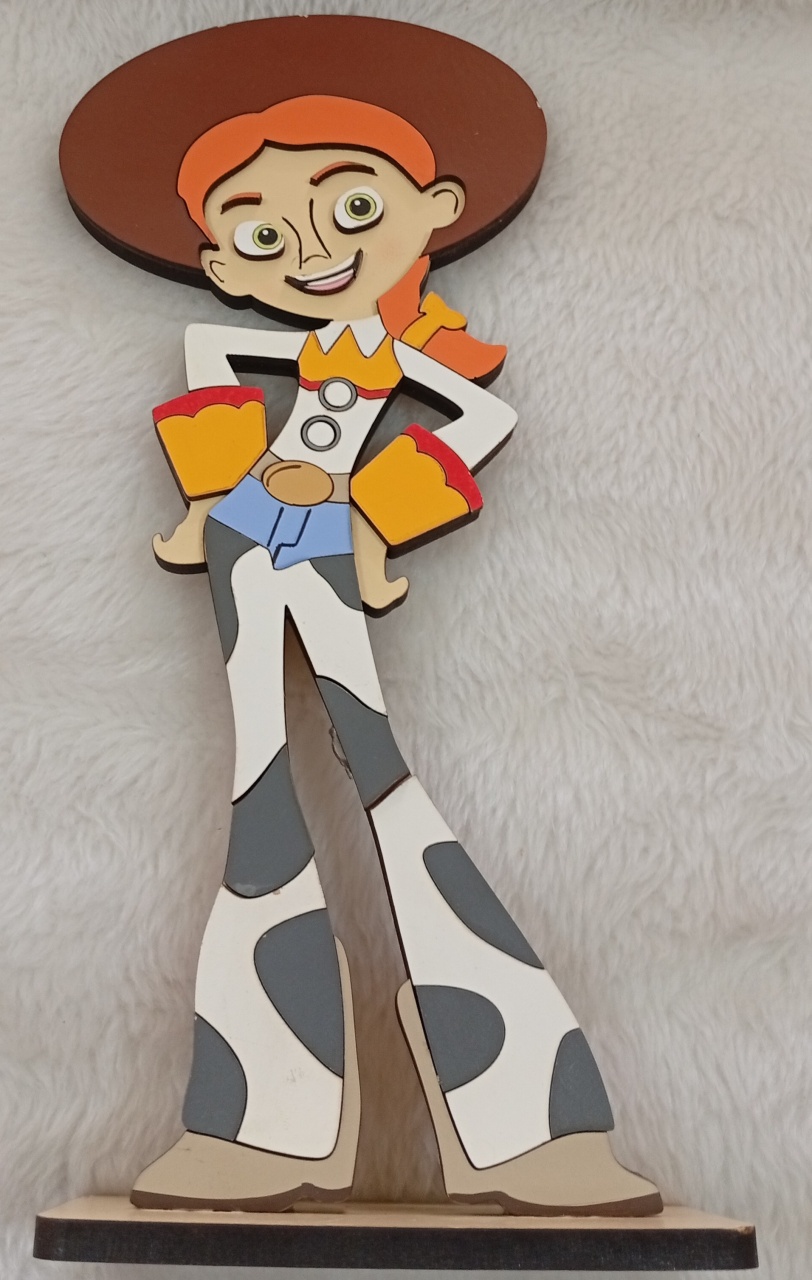 Displays Mdf 3D - Tou Story (Jéssica) - Três Marias Festas