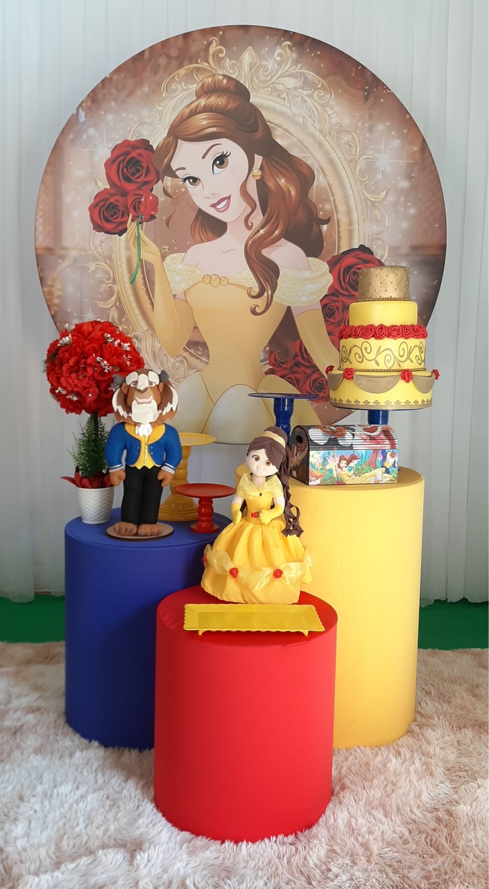 Princesa Bela E A Fera - Três Marias Festas