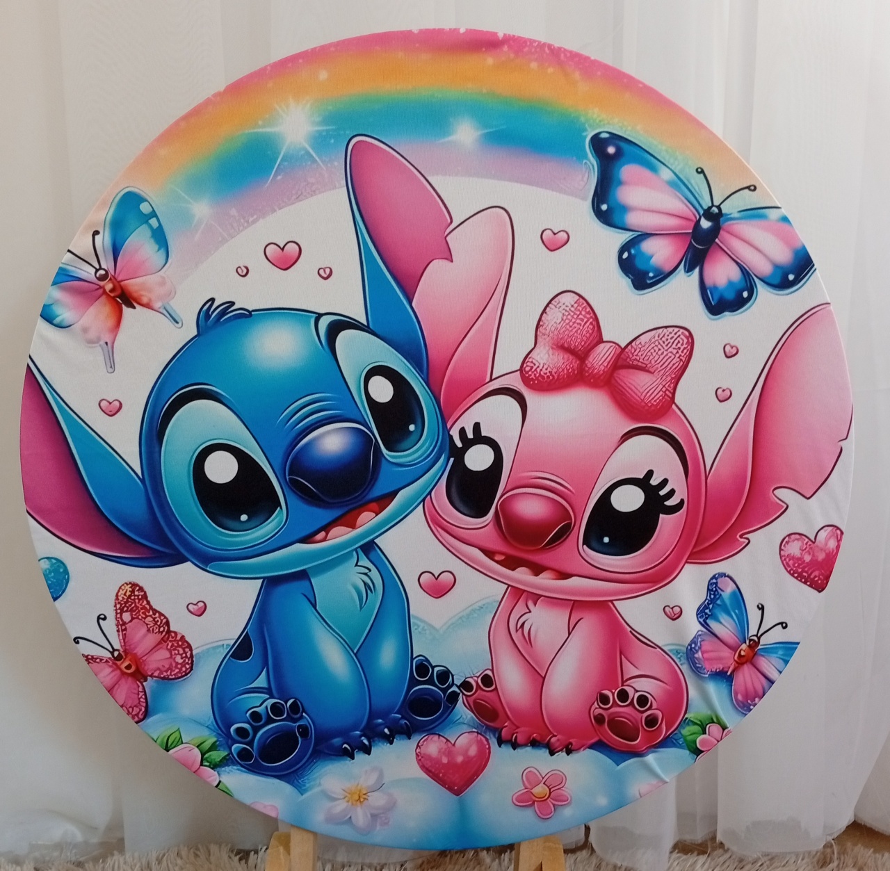 Stitch E Angel - Três Marias Festas