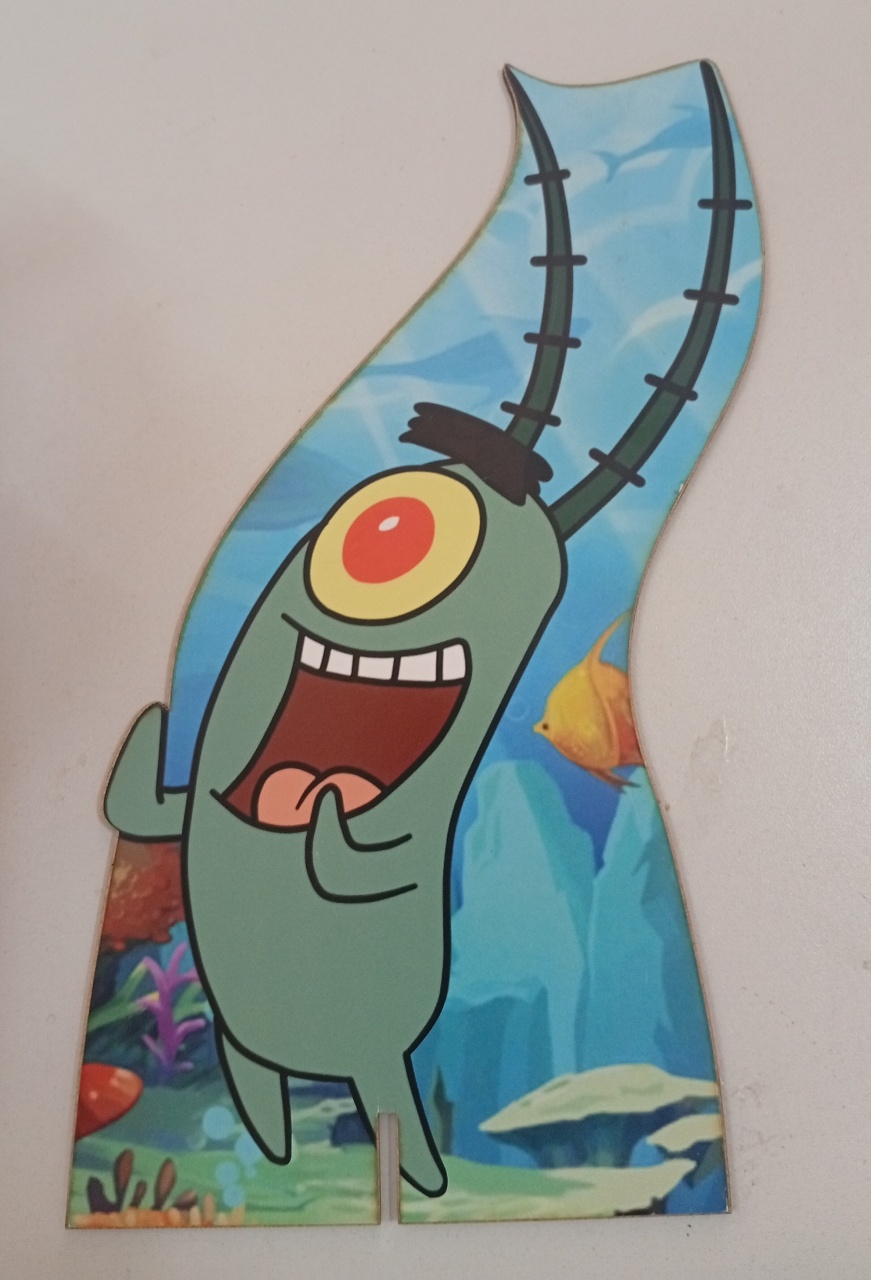 Display Simples - Bob Esponja Mod6 - Três Marias Festas