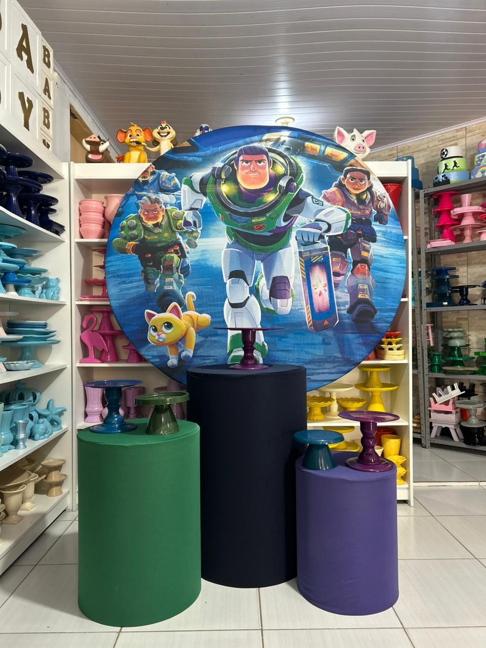 Buzz Kit 1 - Pegue e monte da Fada Madrinha decorações 