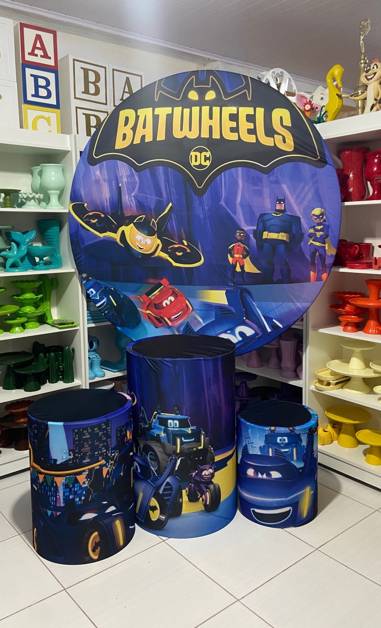 Tecidos - Batwells - Pegue e monte da Fada Madrinha decorações 