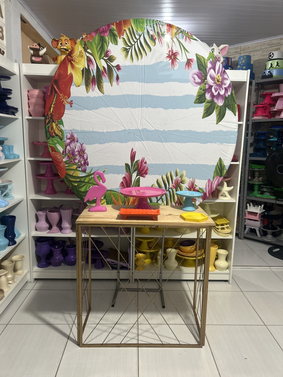 Flores Tropical Kit 1 - Pegue e monte da Fada Madrinha decorações 