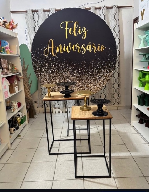 Feliz Aniversário  - Pegue e monte da Fada Madrinha decorações 