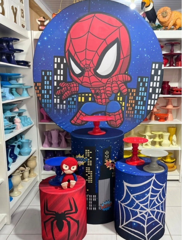 Homem-Aranha Baby Kit 1 - Pegue e monte da Fada Madrinha decorações 