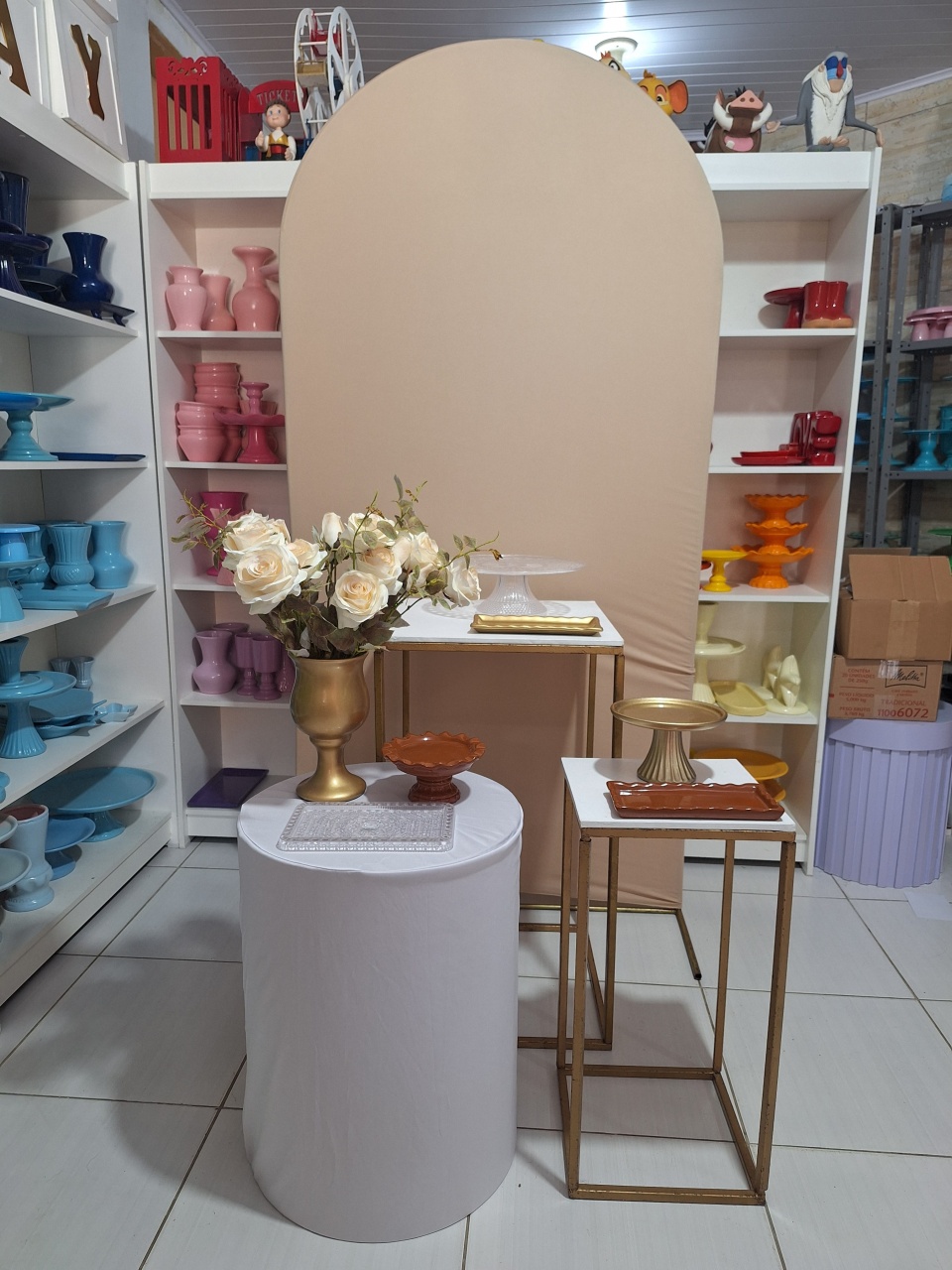 Kit Personalizado Nude  - Pegue e monte da Fada Madrinha decorações 