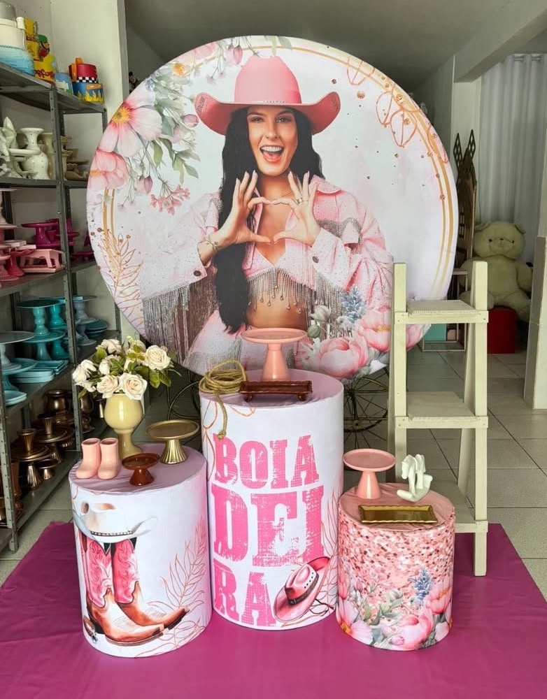 Ana Castela Rosa  - Pegue e monte da Fada Madrinha decorações 