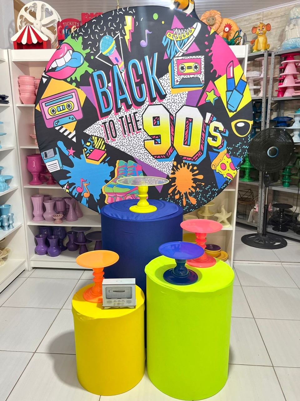 Anos 90 Kit 1 - Pegue e monte da Fada Madrinha decorações 