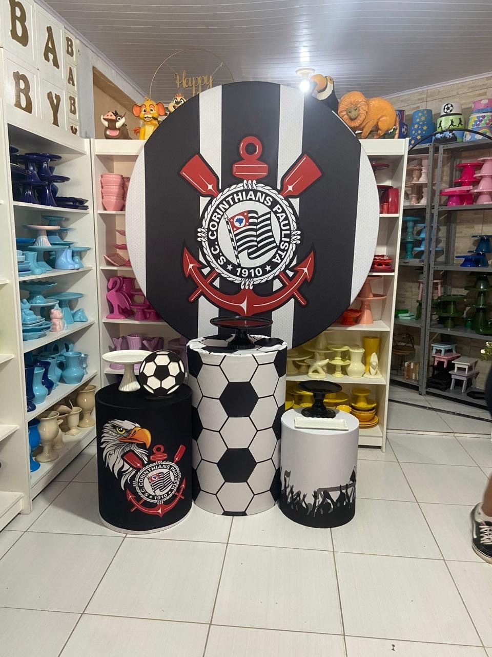 Corinthians 1 Kit 1 - Pegue e monte da Fada Madrinha decorações 