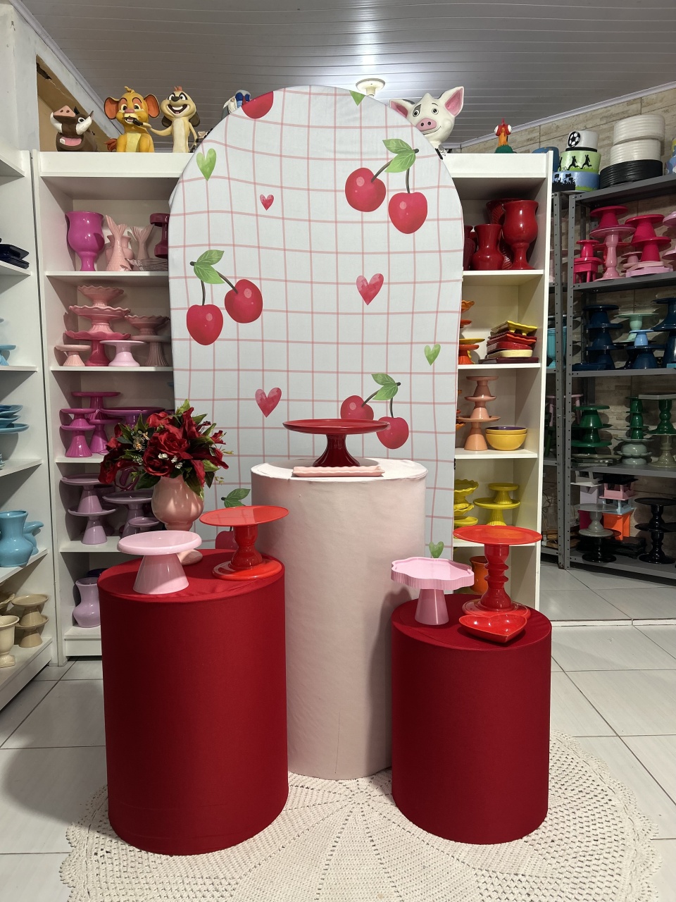 Cereja Kit 3 - Pegue e monte da Fada Madrinha decorações 