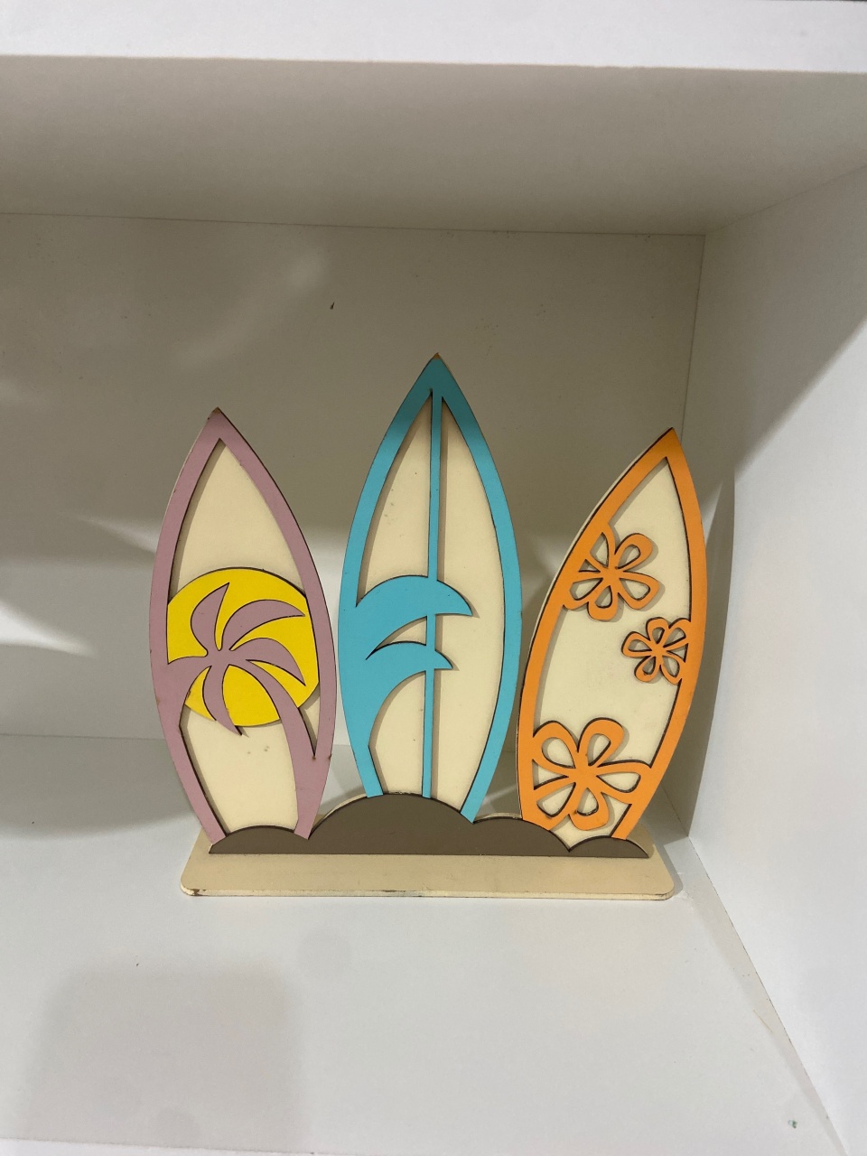 Prancha de Surf Mdf Mesa - Pegue e monte da Fada Madrinha decorações 