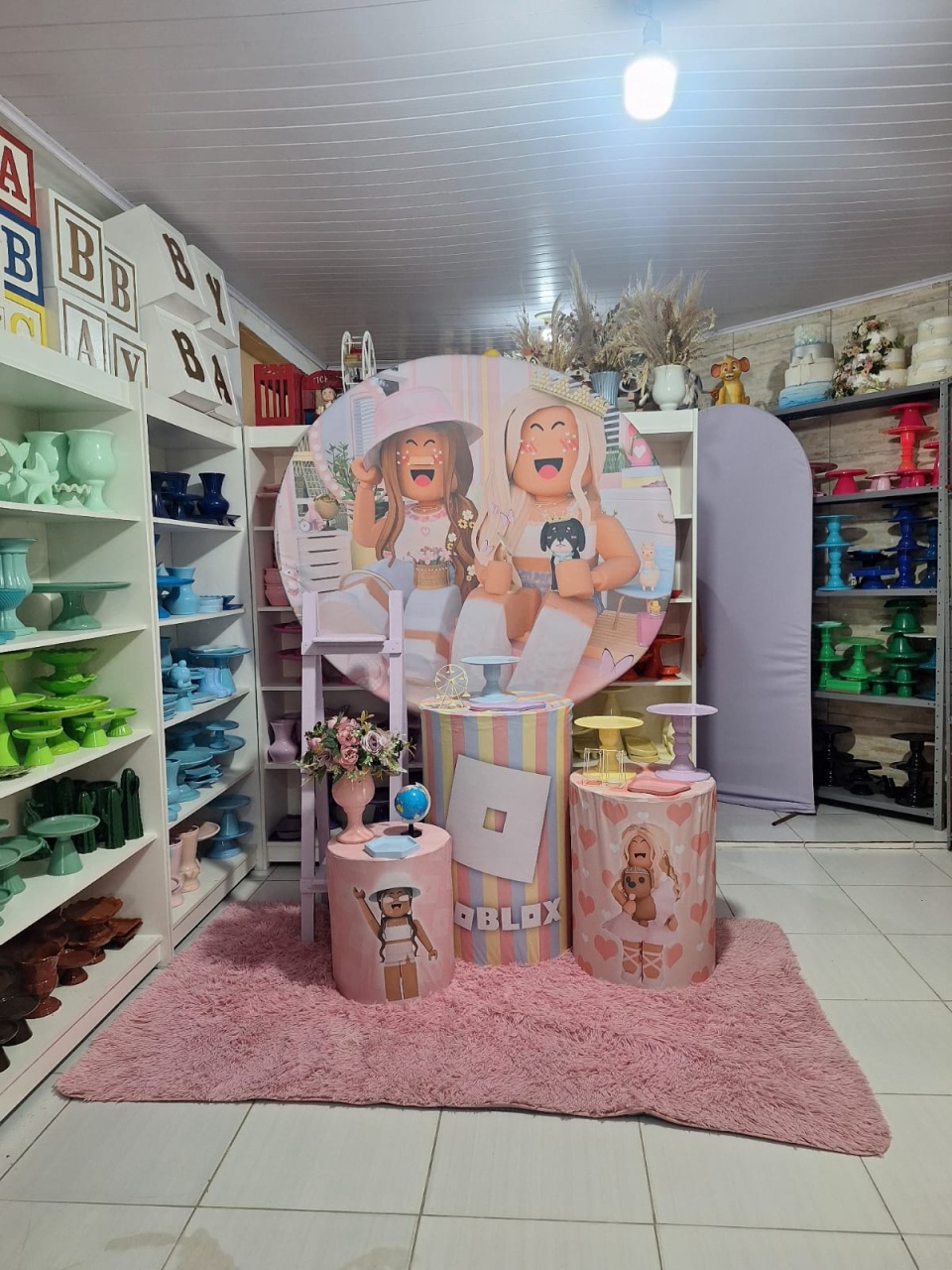 Roblox Menina Kit 2 - Pegue e monte da Fada Madrinha decorações 