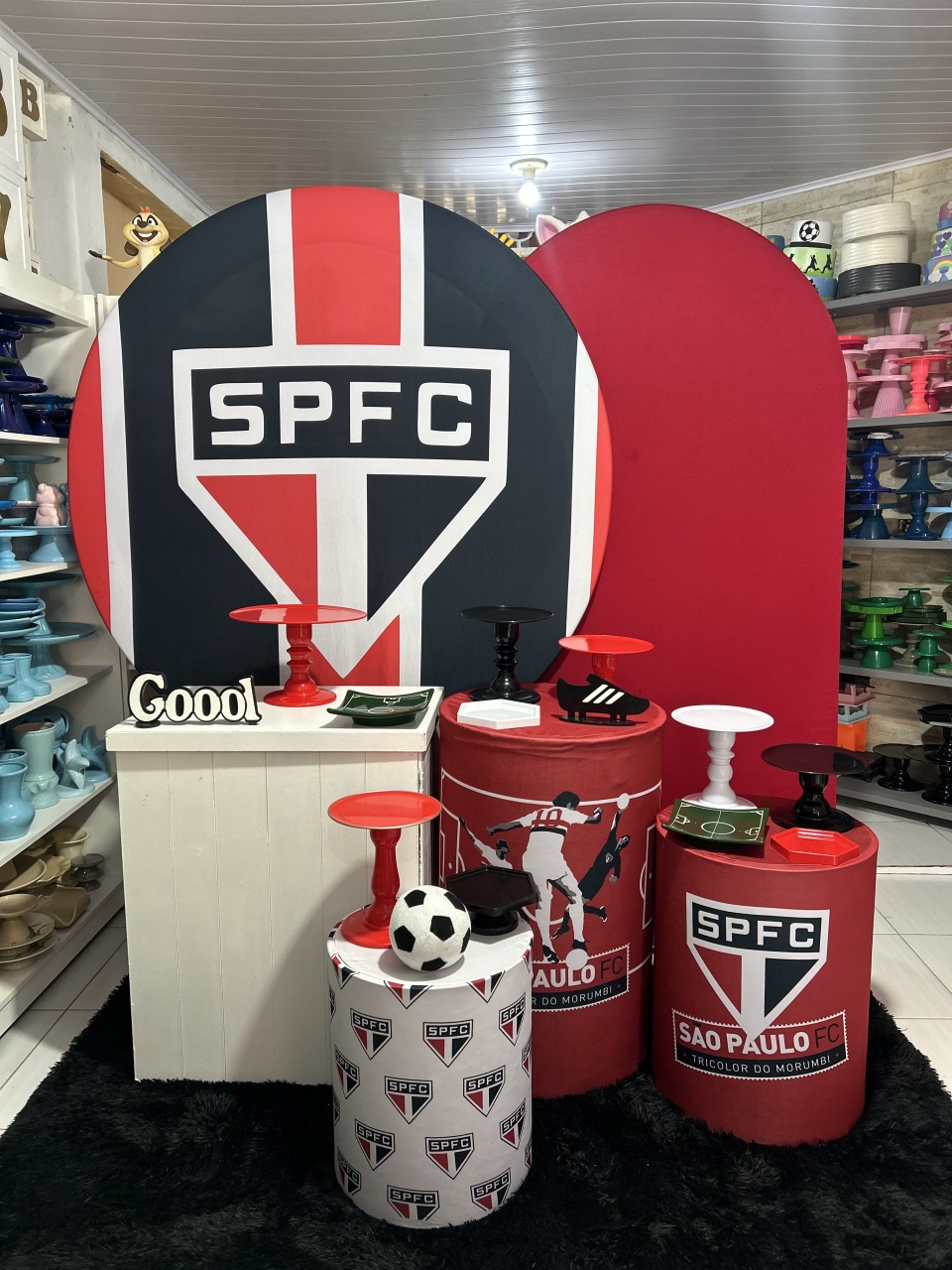 São Paulo Kit 4 - Pegue e monte da Fada Madrinha decorações 