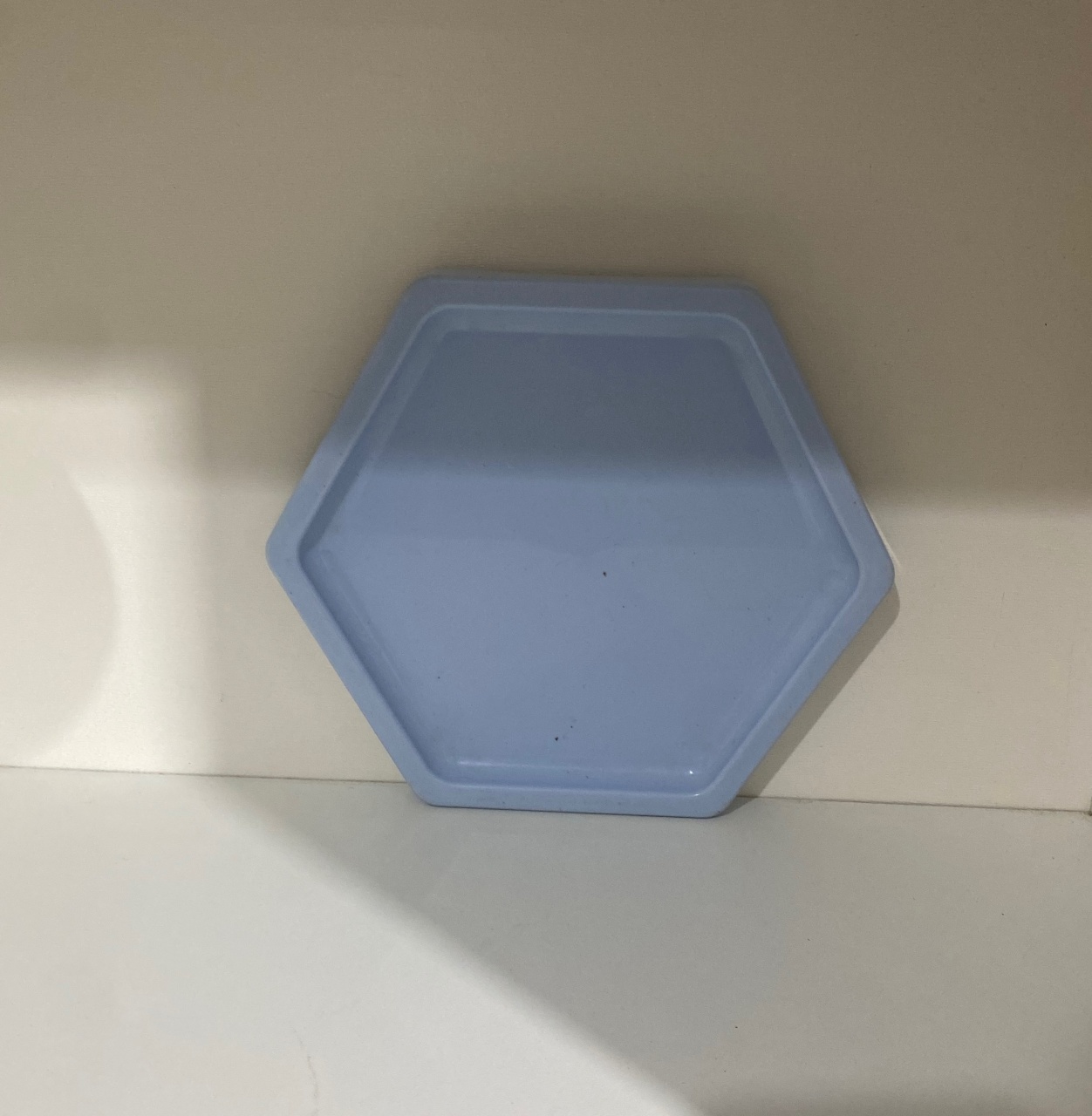 Bandeja Sextavada Azul Candy M - Pegue e monte da Fada Madrinha decorações 