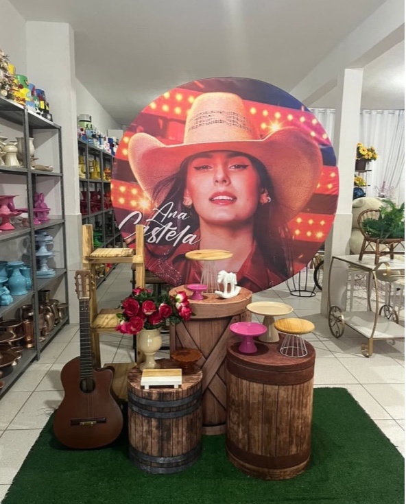 Ana Castela Kit 2 - Pegue e monte da Fada Madrinha decorações 
