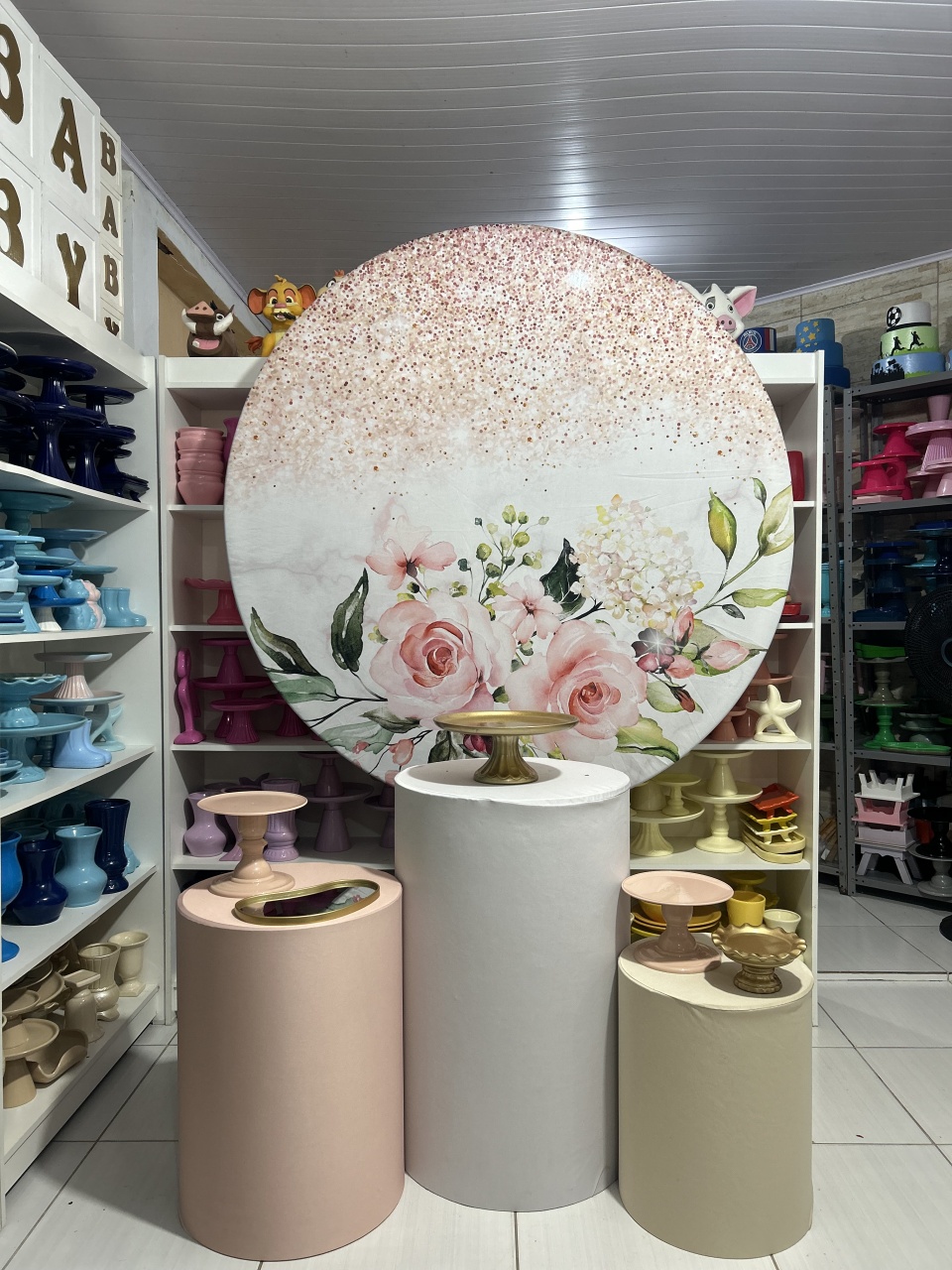 Rosas Com Brilho Kit 1 - Pegue e monte da Fada Madrinha decorações 