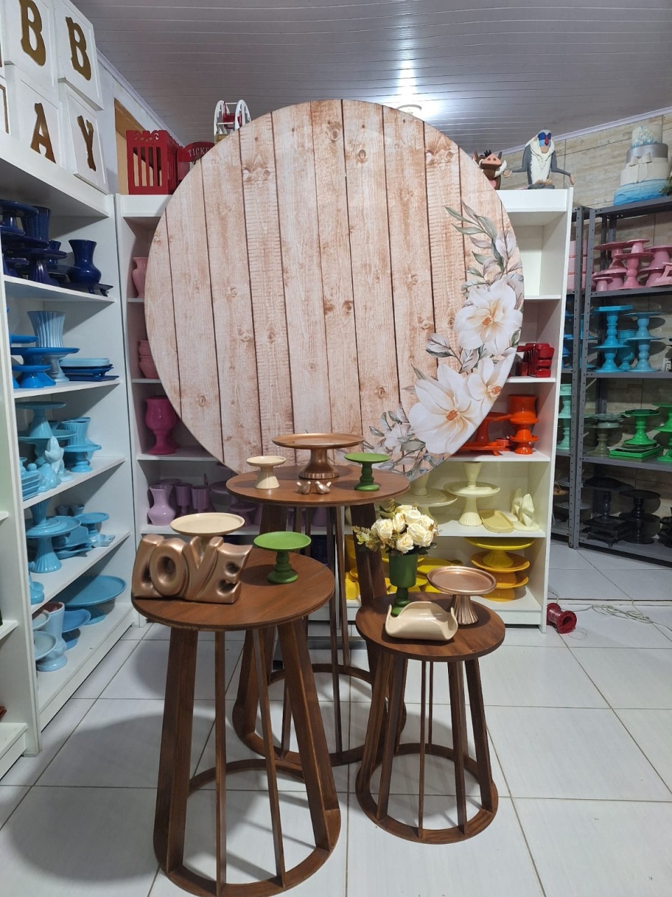 Kit Rústico Para Casamento - Pegue e monte da Fada Madrinha decorações 
