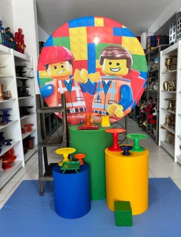 Kit Lego - Pegue e monte da Fada Madrinha decorações 