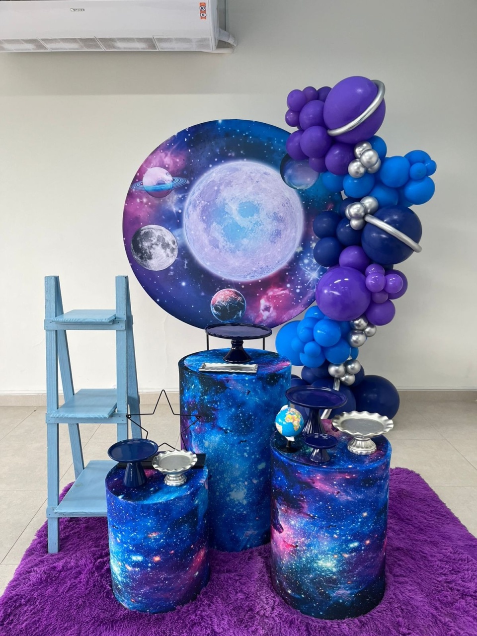 Kit Galáxias  - Pegue e monte da Fada Madrinha decorações 