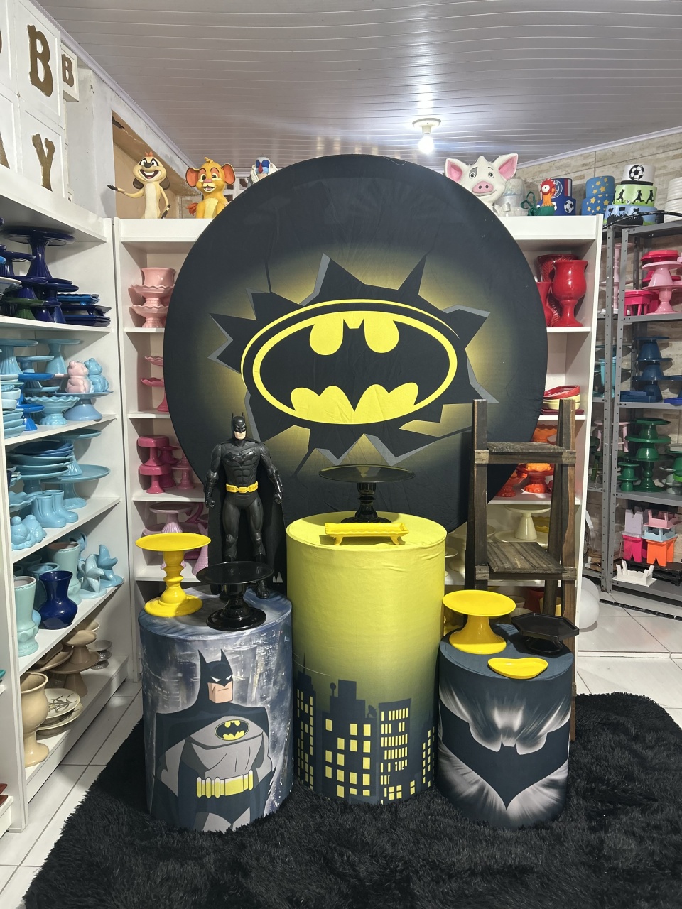 Batman Kit 2 - Pegue e monte da Fada Madrinha decorações 
