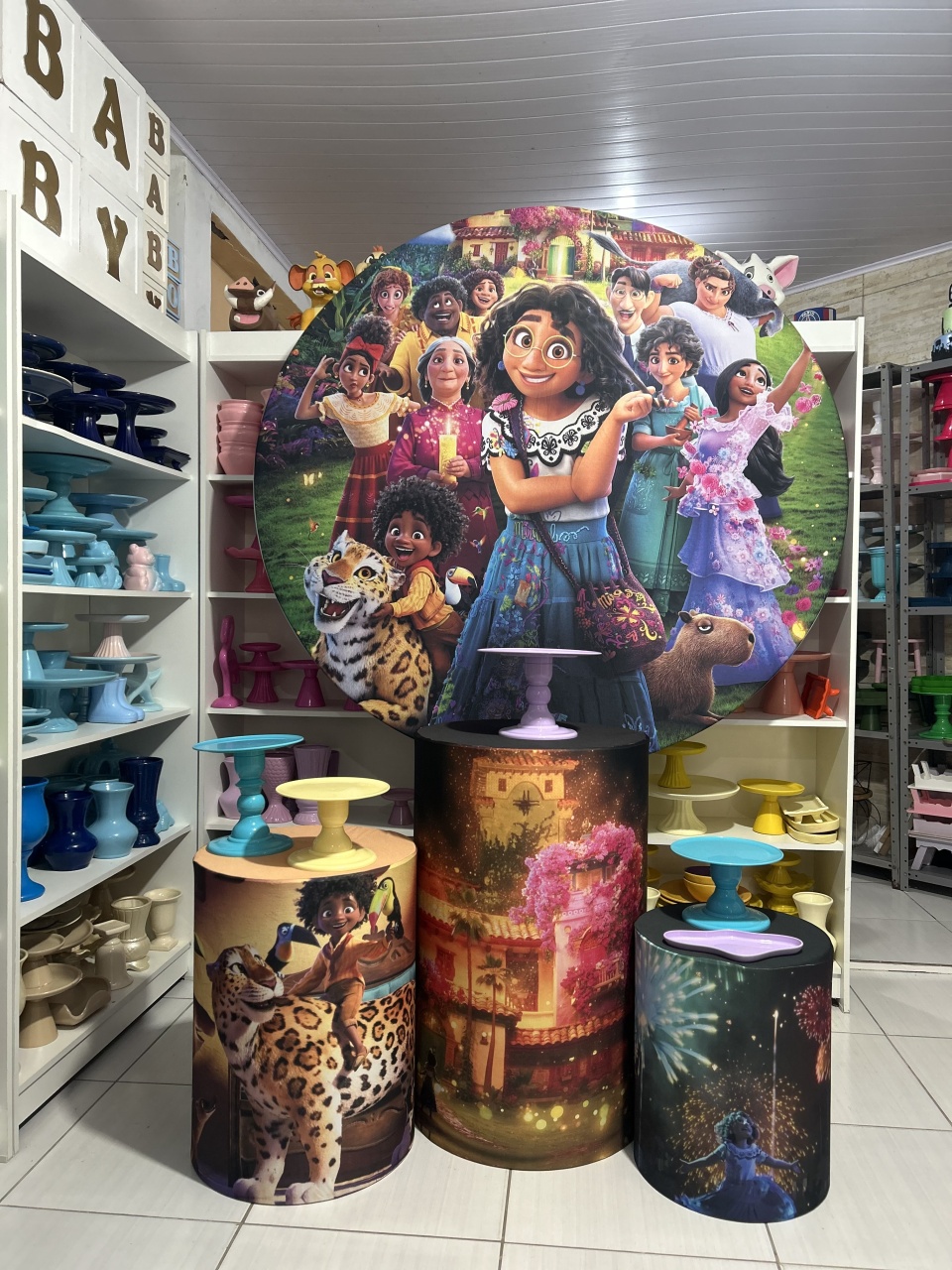 Encanto Kit 1 - Pegue e monte da Fada Madrinha decorações 