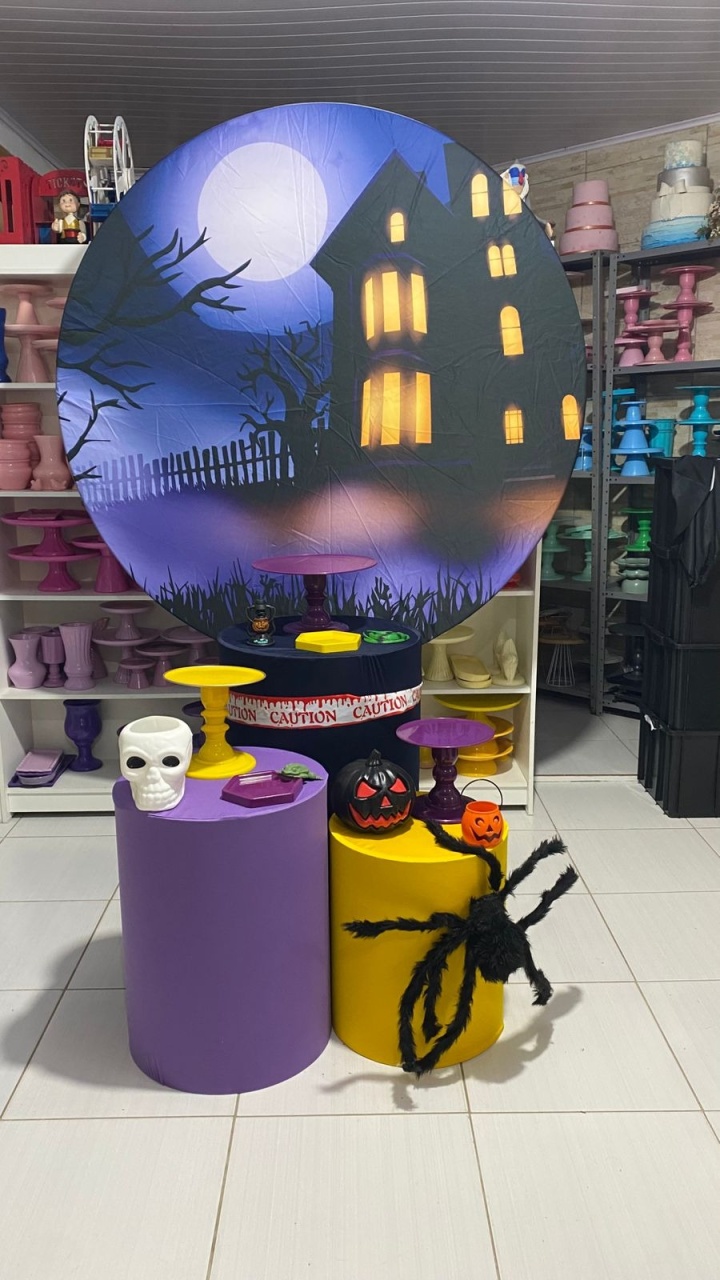 Kit Hallowen 2  - Pegue e monte da Fada Madrinha decorações 