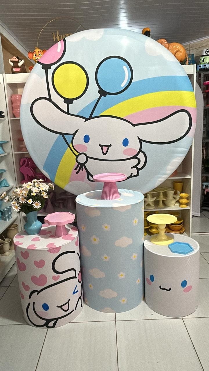 Cinnamonroll Kit 1 - Pegue e monte da Fada Madrinha decorações 