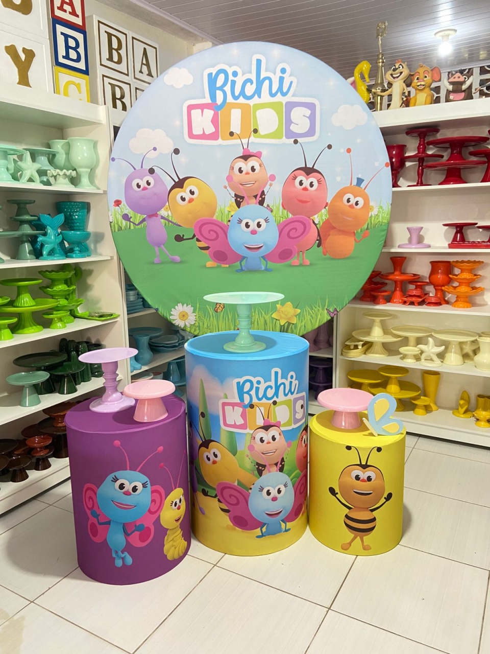 Bichi Kids Kit 1 - Pegue e monte da Fada Madrinha decorações 
