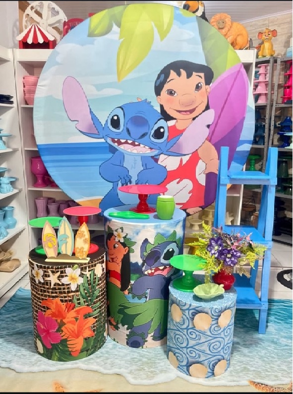 Lilo & Stitch - Pegue e monte da Fada Madrinha decorações 