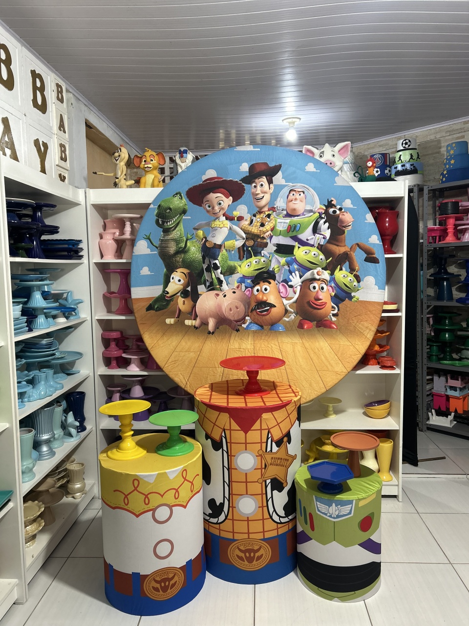 Toy Story Kit 1 - Pegue e monte da Fada Madrinha decorações 