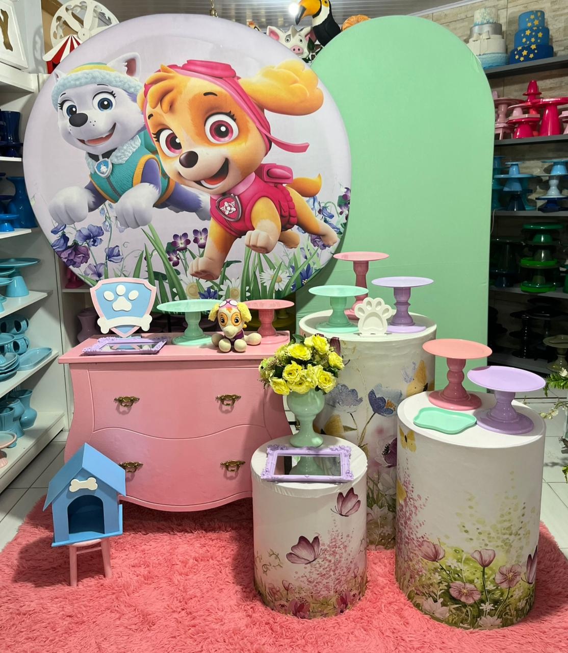 Sky E Everest Kit 4 - Pegue e monte da Fada Madrinha decorações 