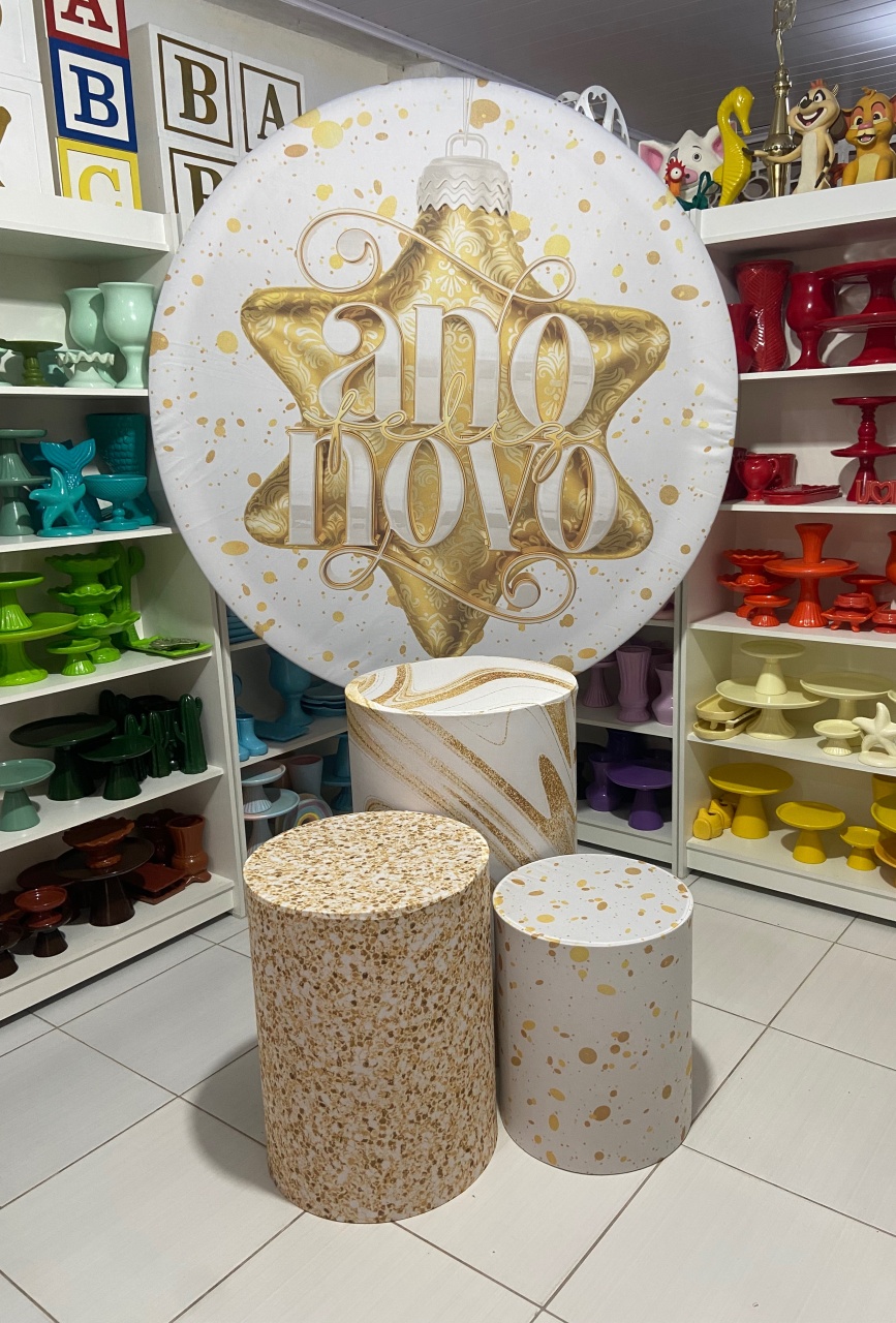 Tecidos- Ano Novo  - Pegue e monte da Fada Madrinha decorações 