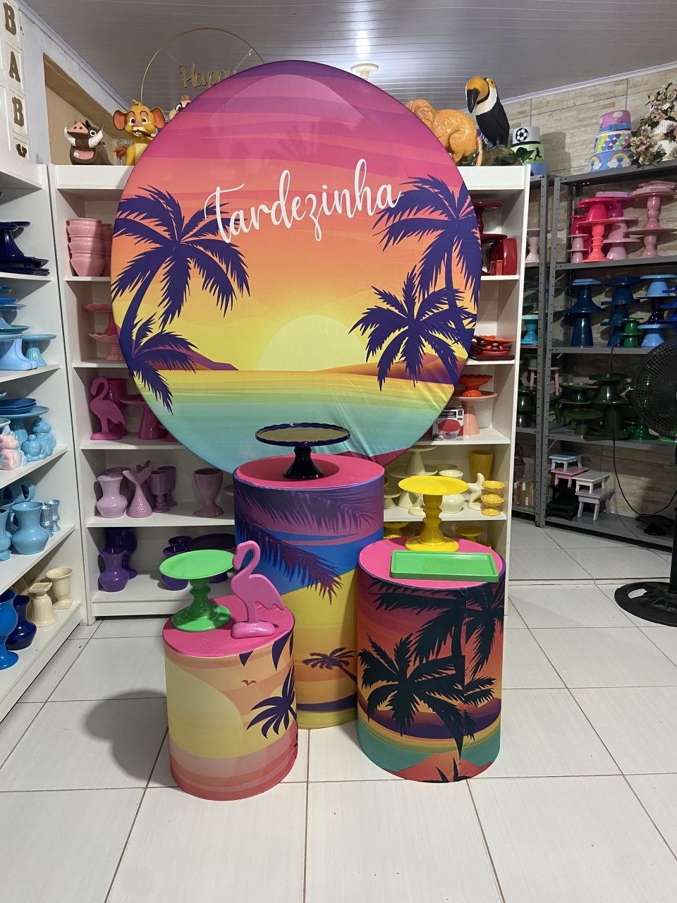 Tardezinha 1  - Pegue e monte da Fada Madrinha decorações 