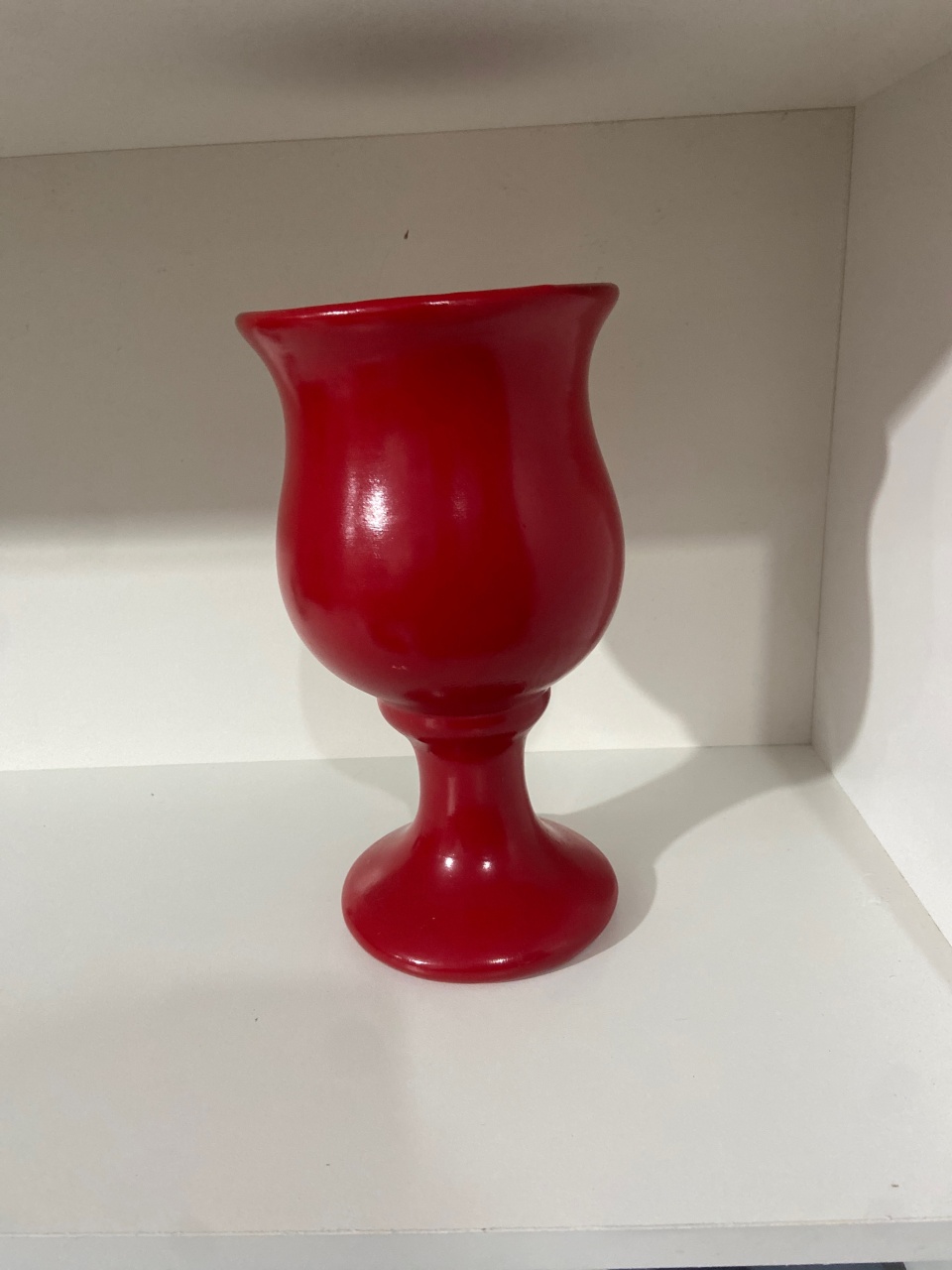 Vaso Vermelho Ceramica  - Pegue e monte da Fada Madrinha decorações 