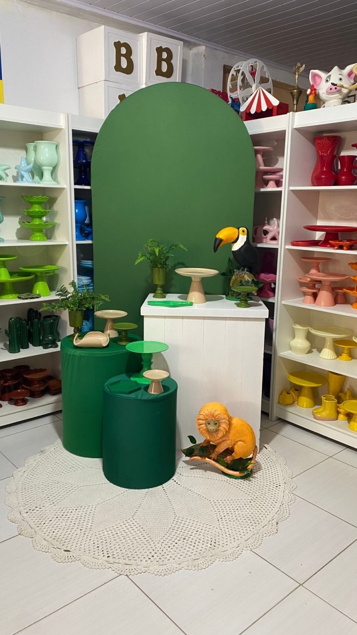 Kit Savana Personalizado  - Pegue e monte da Fada Madrinha decorações 