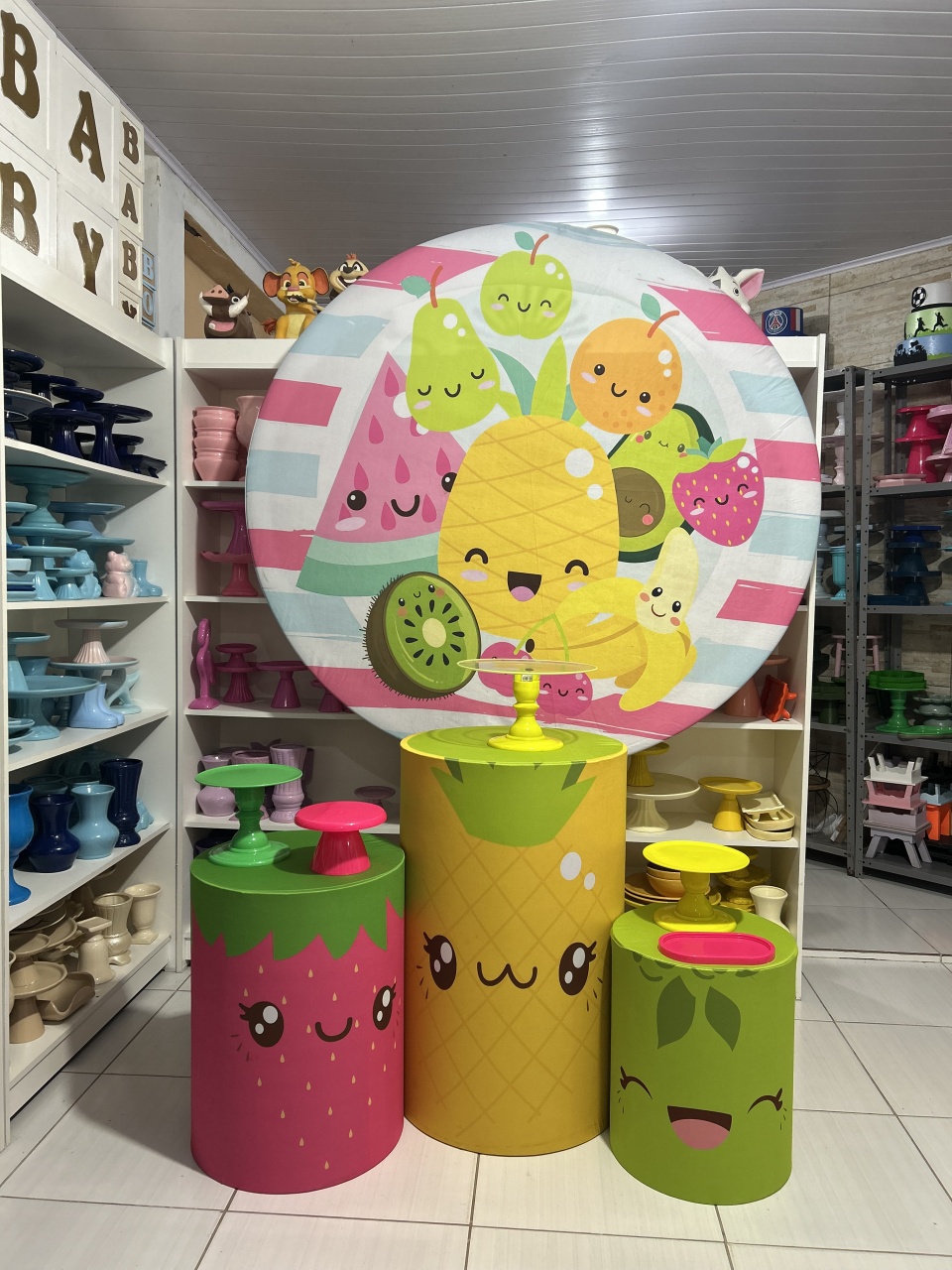 Frutinhas Kit 1 - Pegue e monte da Fada Madrinha decorações 