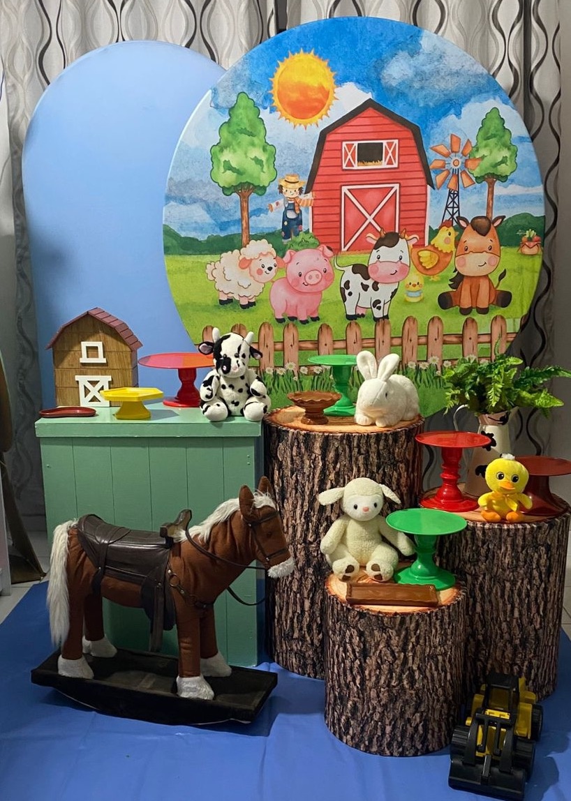 Kit Fazendinha 4 - Pegue e monte da Fada Madrinha decorações 