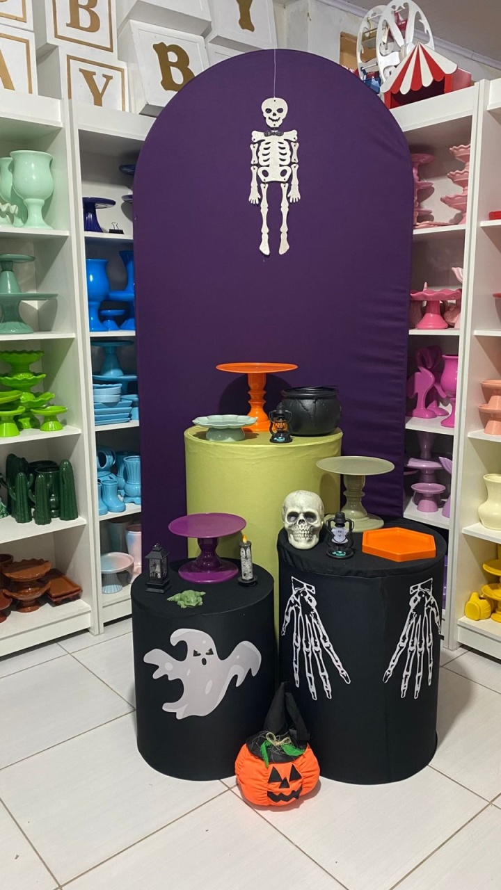 Kit Hallowen 3  - Pegue e monte da Fada Madrinha decorações 